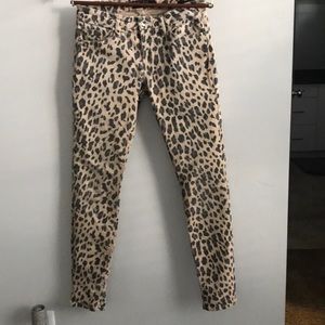 Guess Cheetah Print Pants